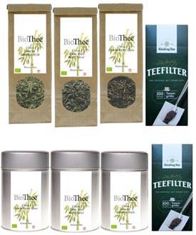 Theepakket biologische groene thee