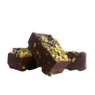 Chocoladefudge Pistache (18 stuks)